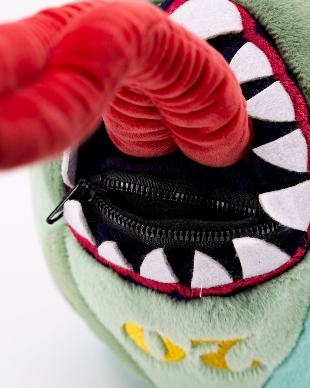 Luncky the Mimic - 8" Stuffed D20 Mimic Plushie - Emberglow Gaming
