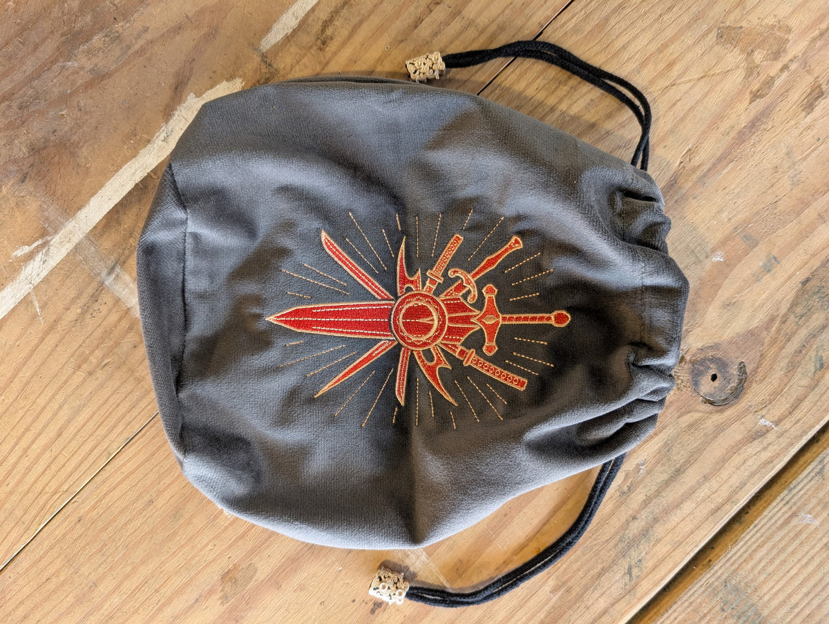 MinMaxed Sword Dice Bag