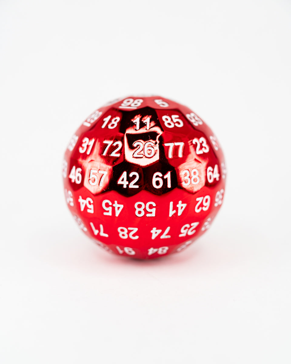 Eve's Apple | Metal | Individual d100 Percentile Dice - Emberglow Gaming