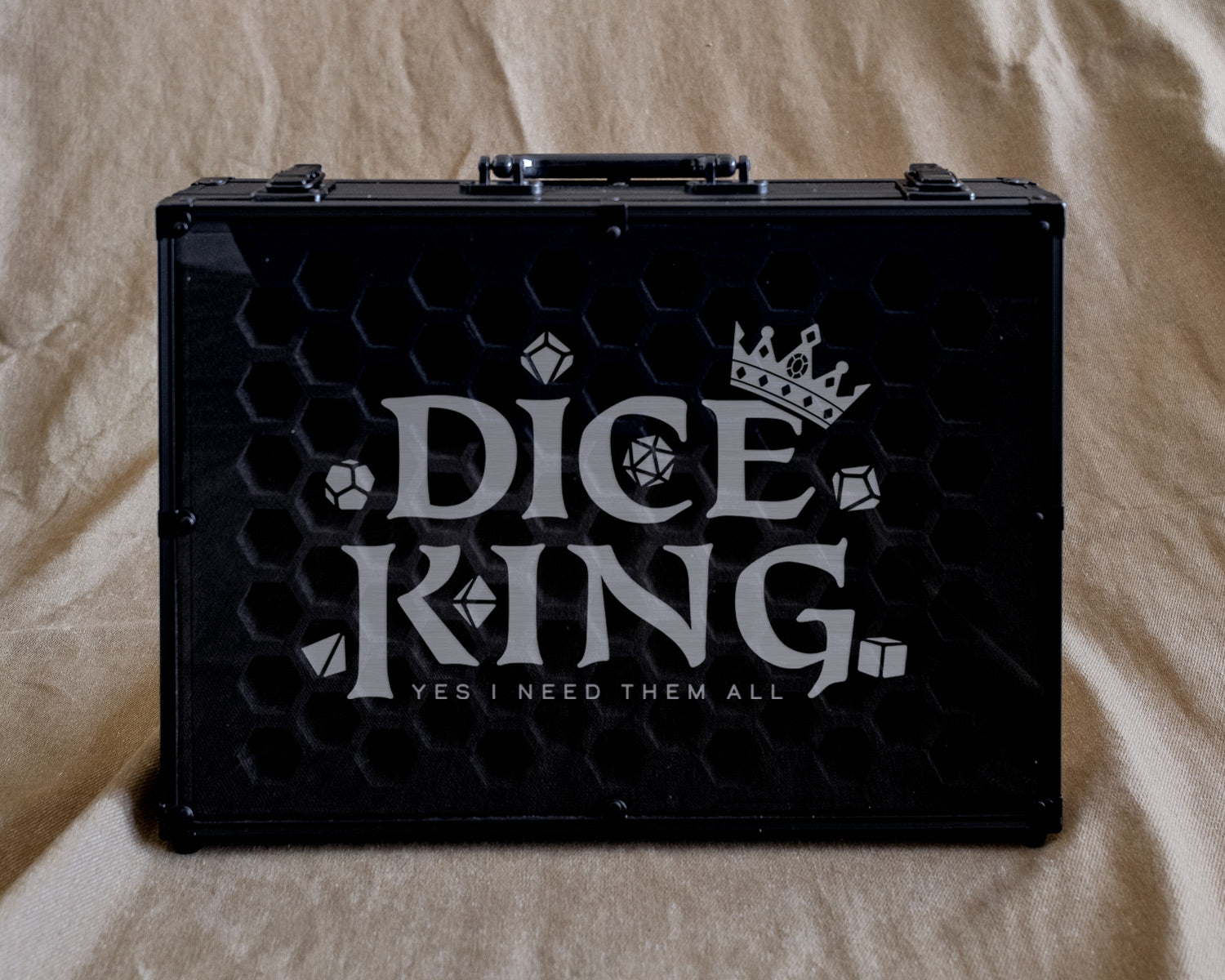 Dice King | 26 Set Capacity | Plexi Glass Chest of Hoarding Dice Display Case