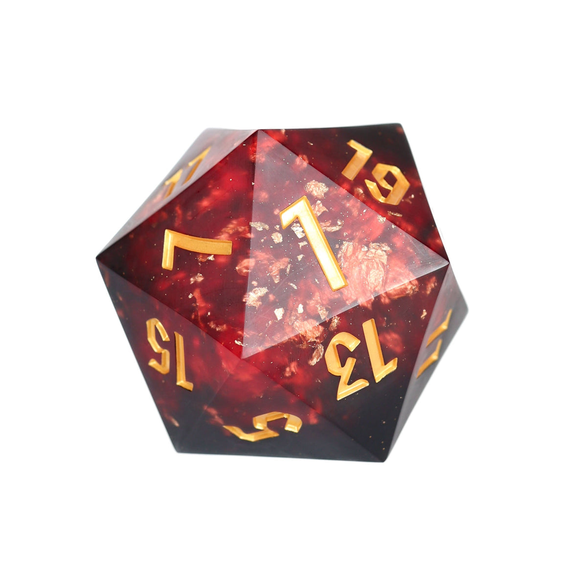 Embers | Emberglow Original | 33MM Sharp Edge Dice D20