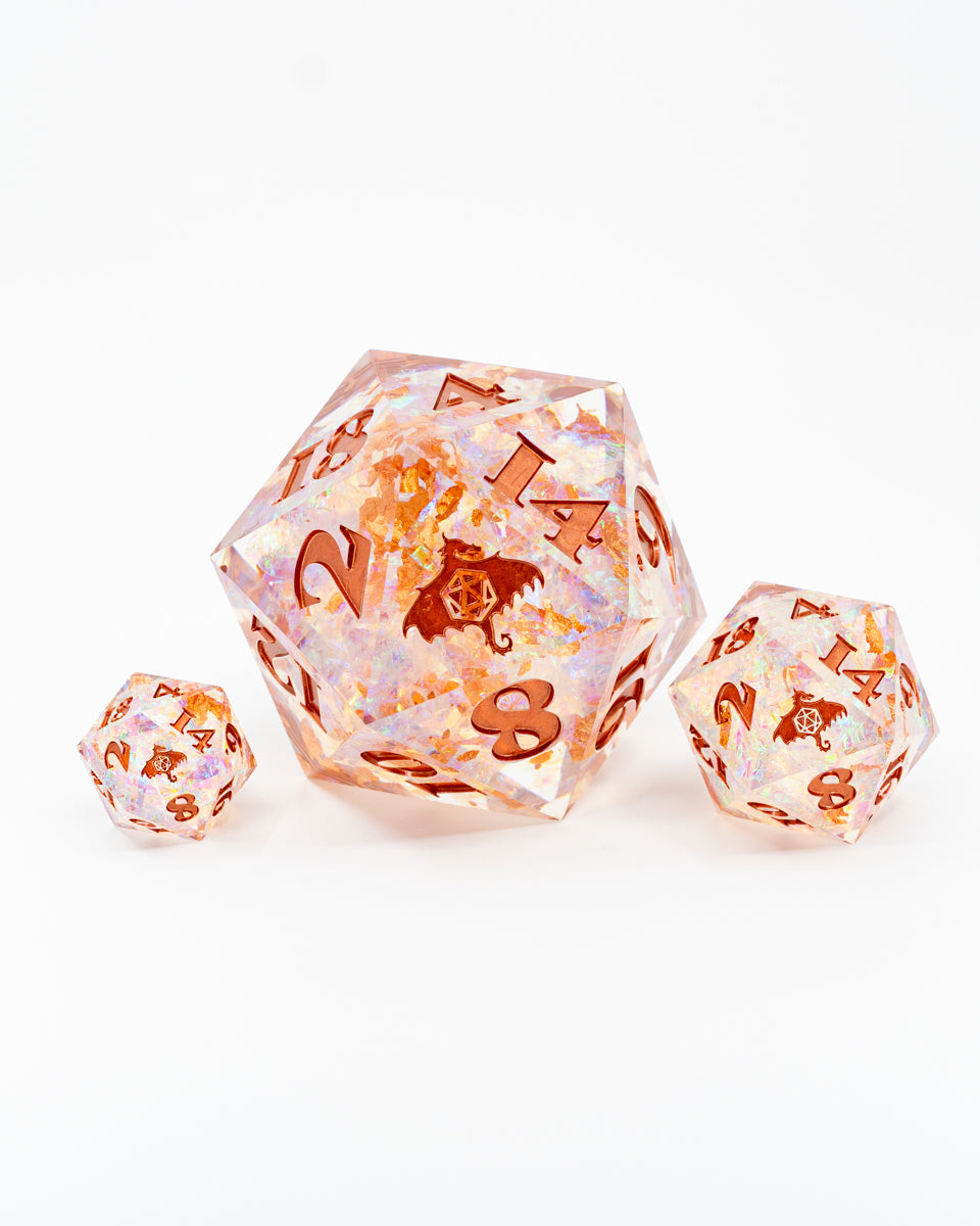Faith's Farthing | Sharp Edge 95mm D20 - Emberglow Gaming