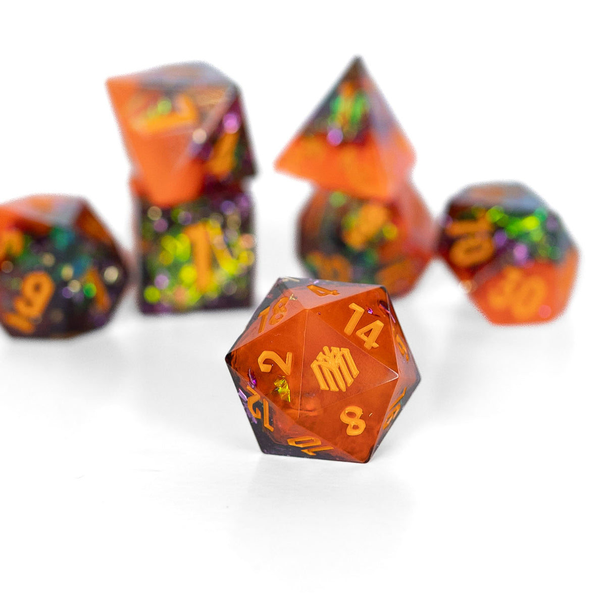 MinMaxed | Ichor 7 Piece Sharp Edge Dice Set