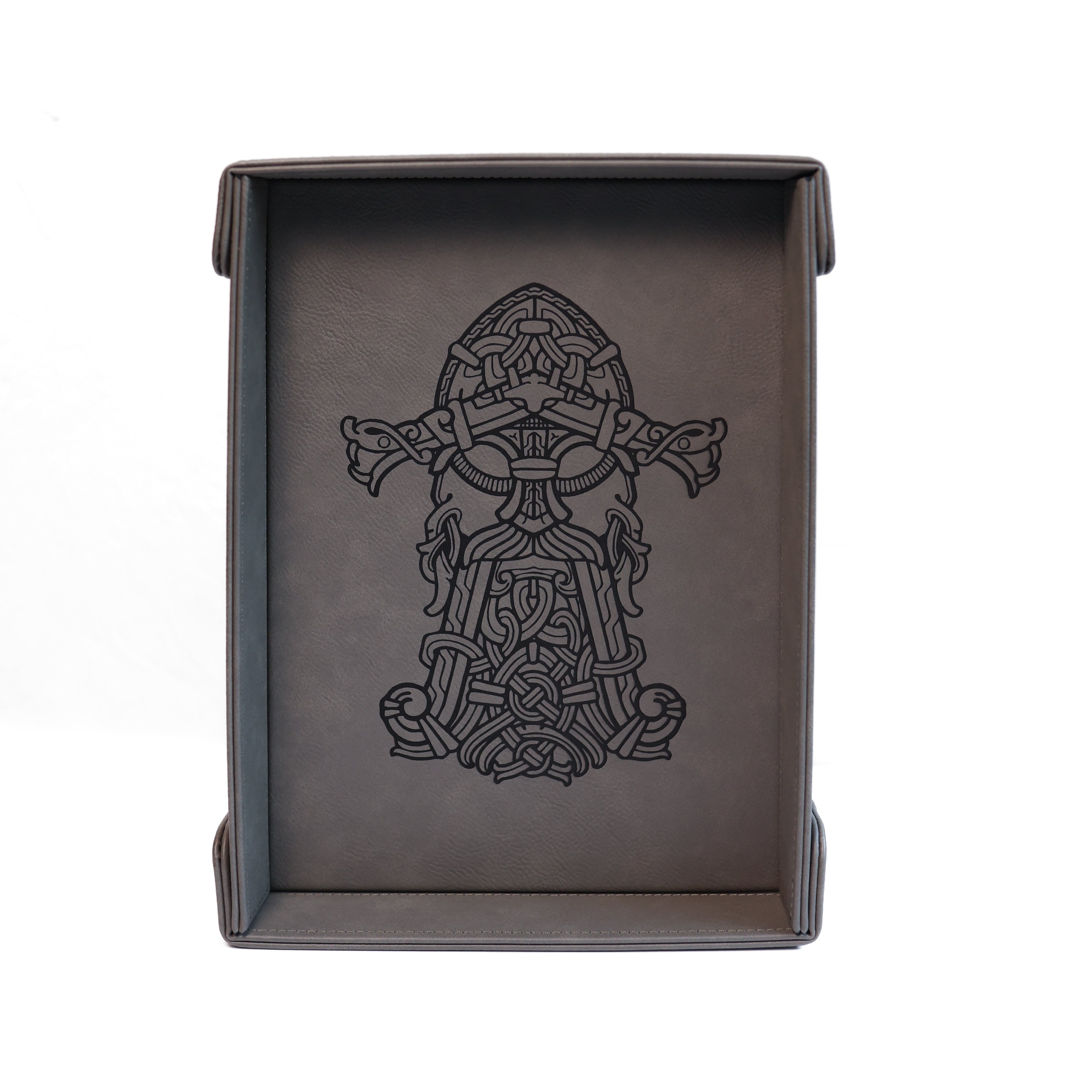 HAMMAR! | LG Magnetic Vegan Leather Dice Tray (Rectangular)