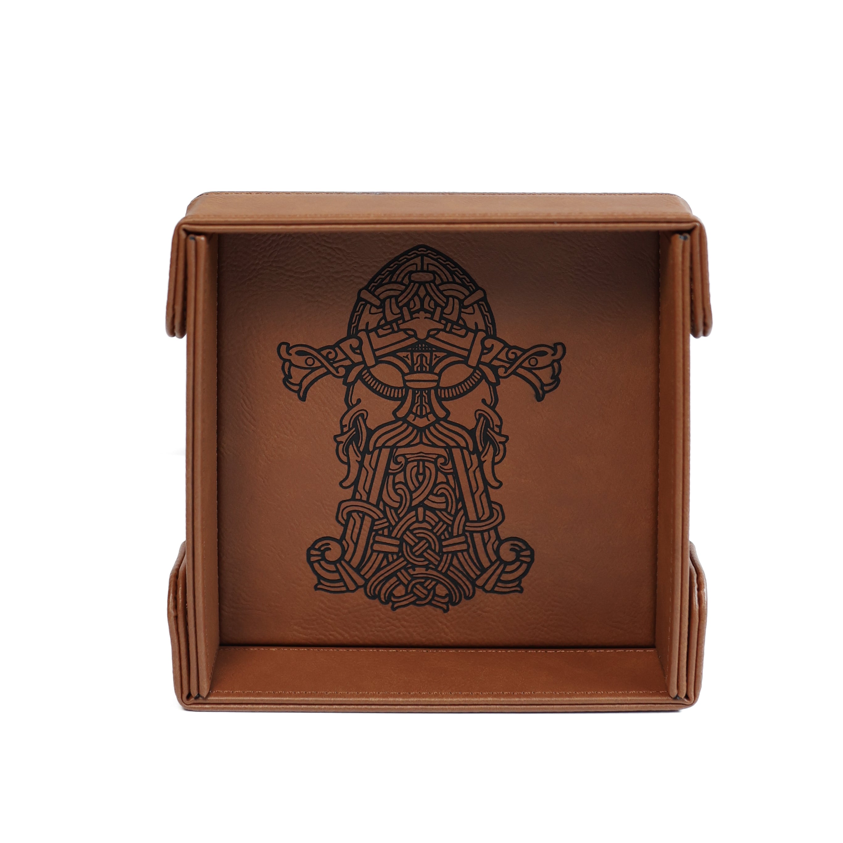 HAMMAR! | SM Magnetic Vegan Leather Dice Tray (Square)