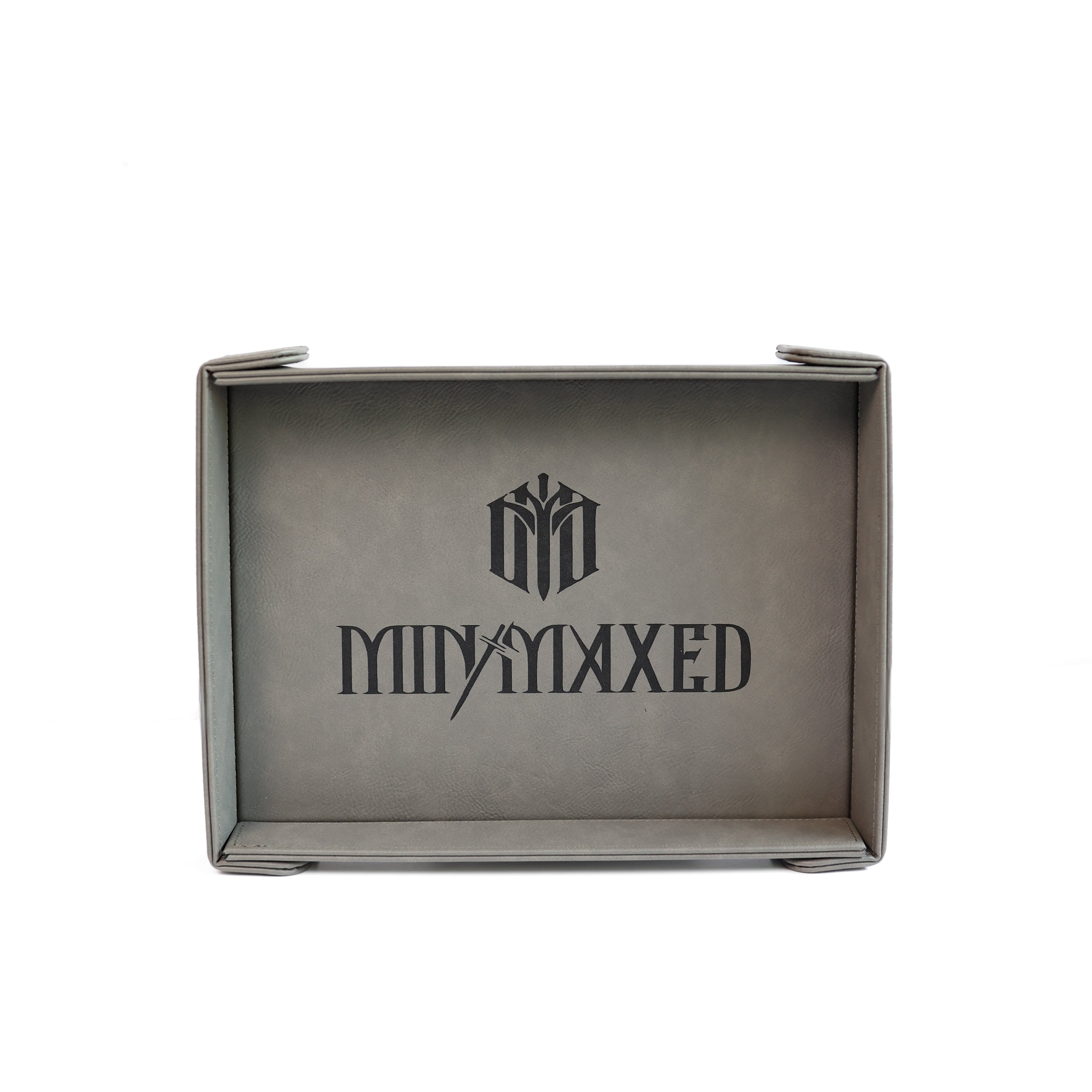 Minmaxed | LG Magnetic Vegan Leather Dice Tray (Rectangular)