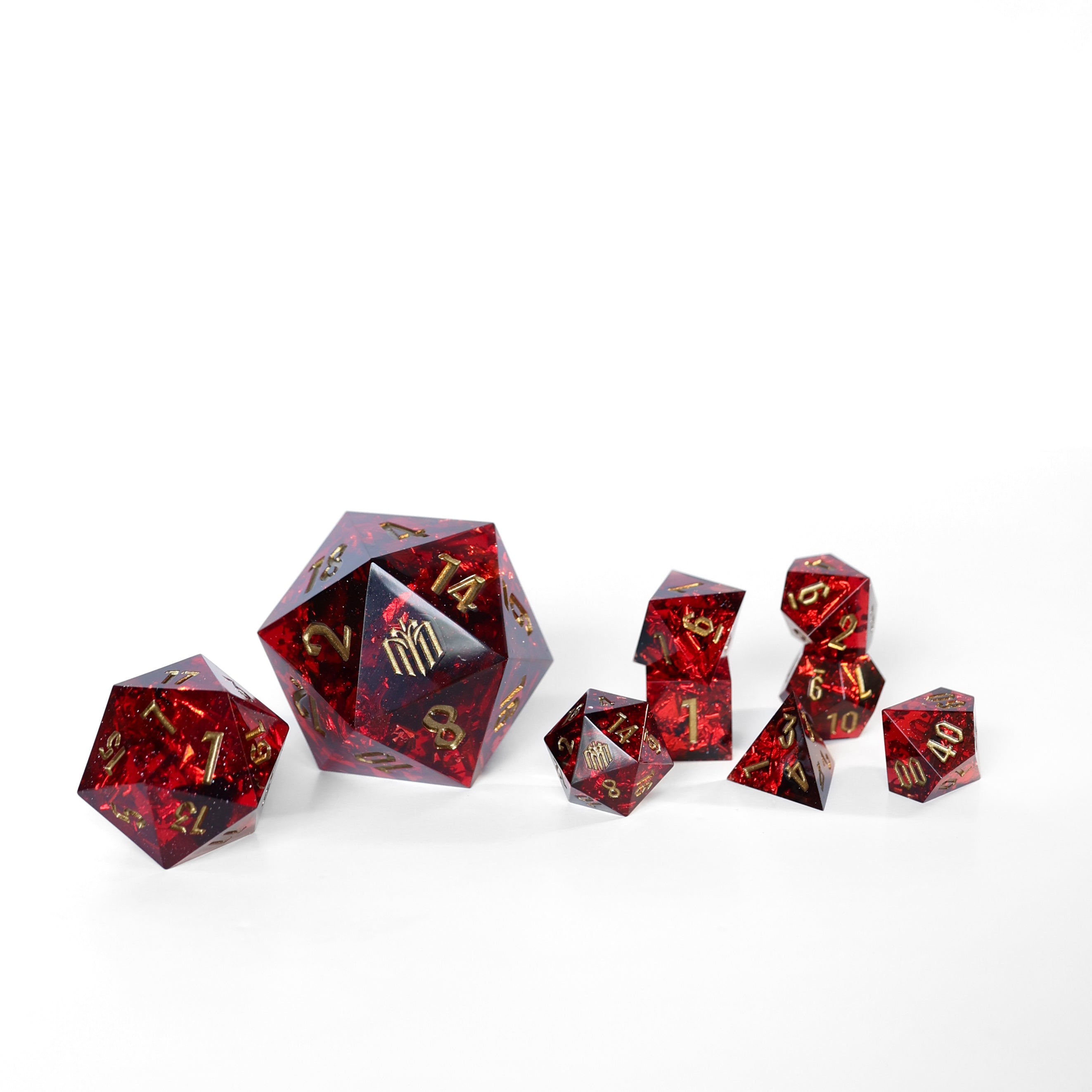 MinMaxed | 7 Piece Sharp Edge Dice Set