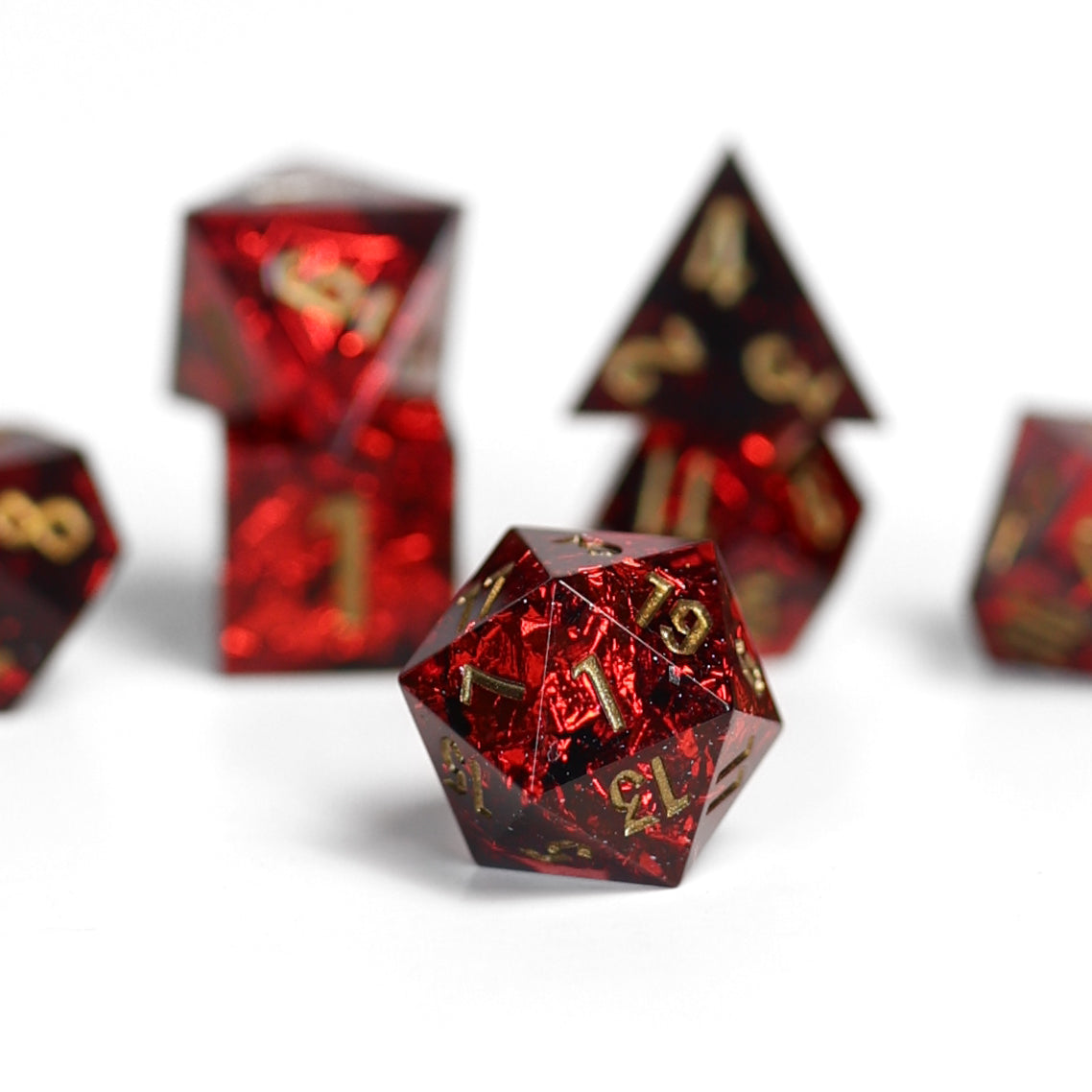 MinMaxed | 7 Piece Sharp Edge Dice Set