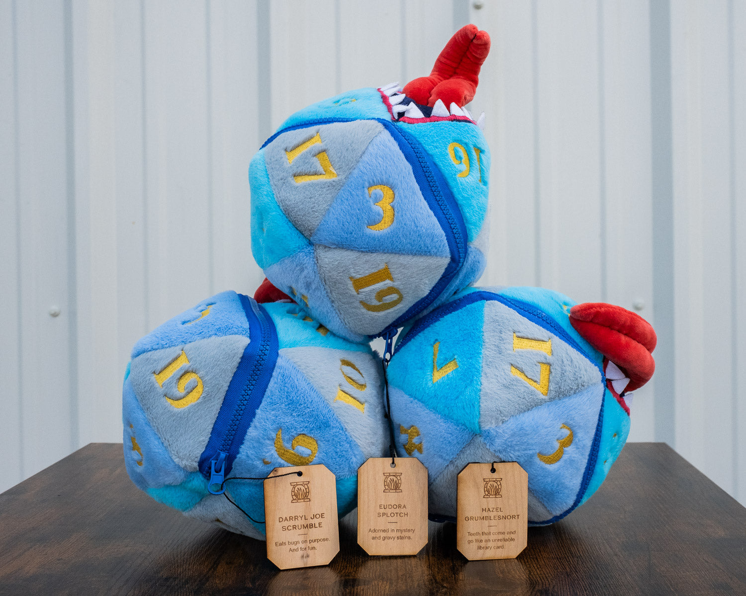 6.5" Misfit Mimic - Stuffed D20 Mimic Plushie