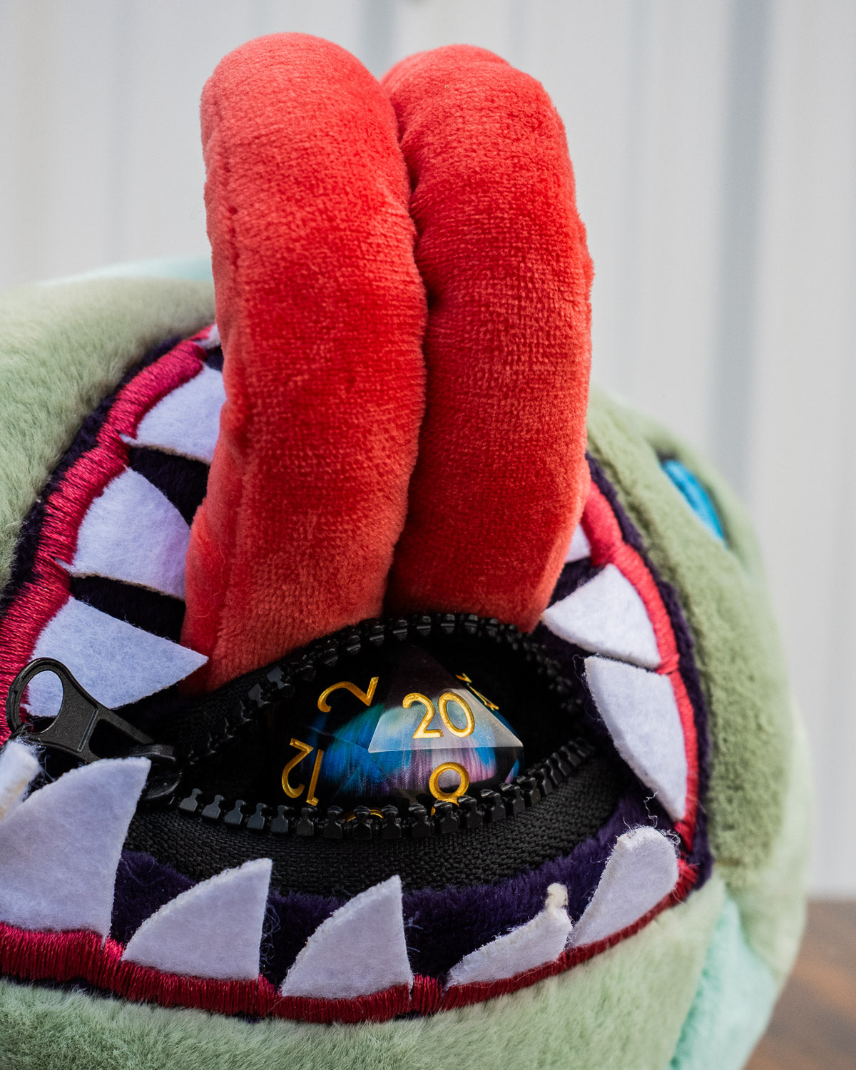 8" Misfit Mimic - Stuffed D20 Mimic Plushie
