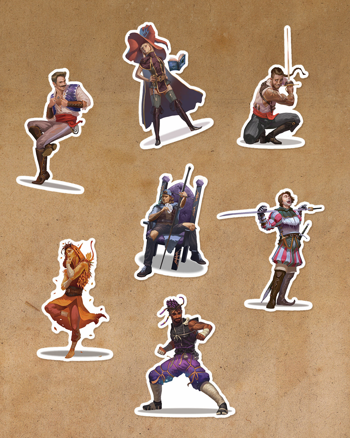 Minmaxed Sticker Pack - 7 Stickers