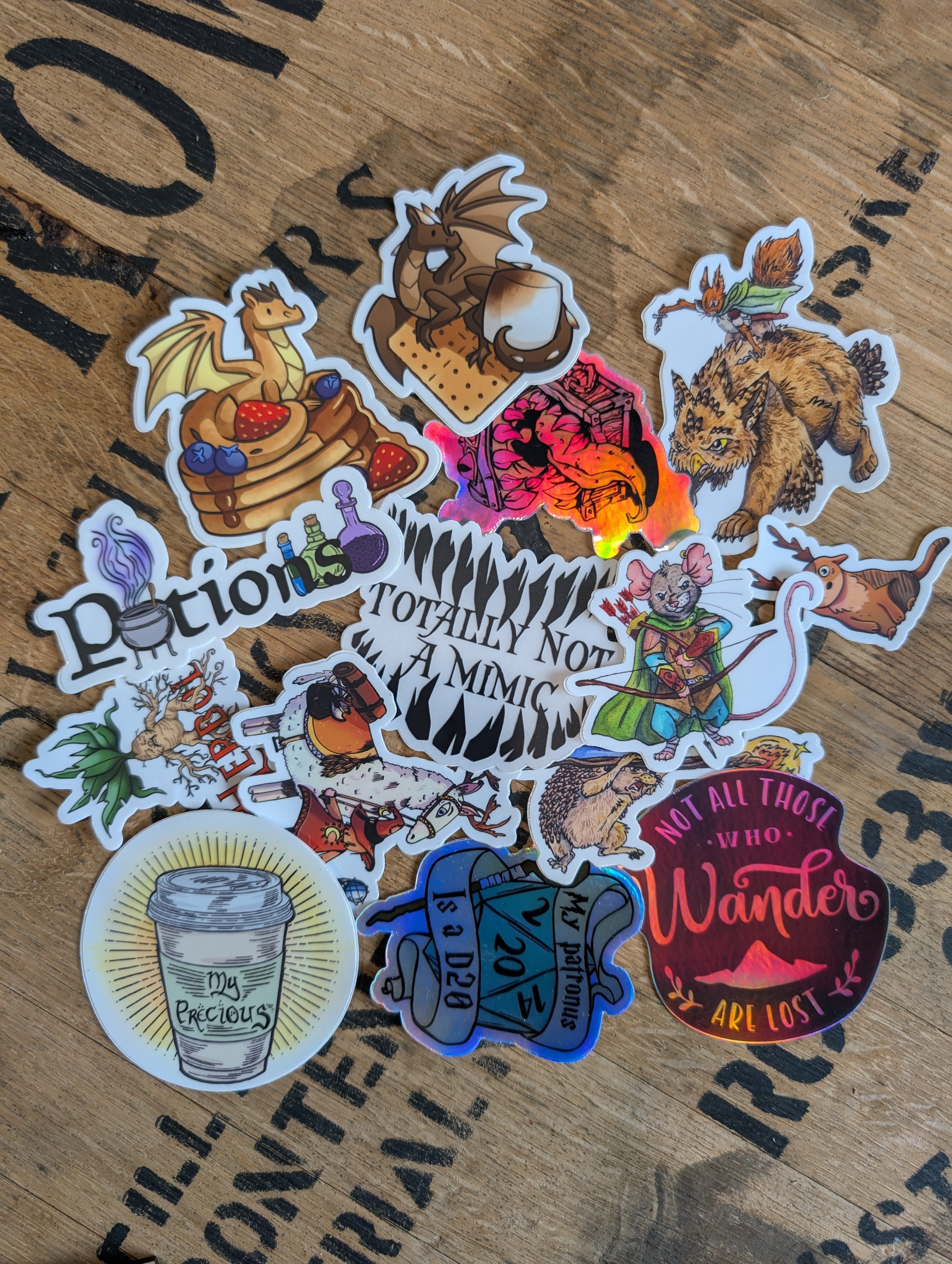 π Free Mystery Sticker Pack! (100% off)