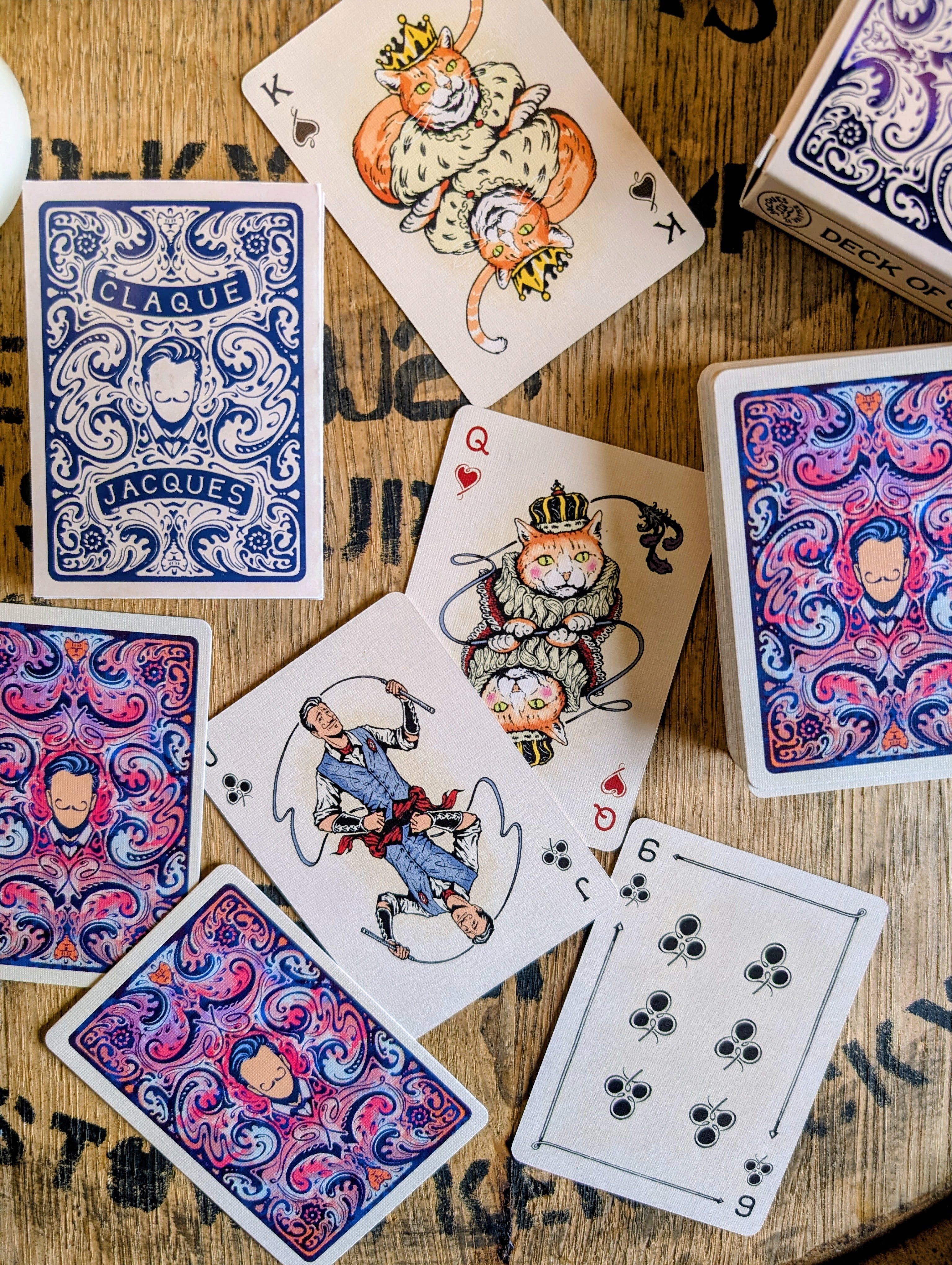 JZW | Card Deck with Game | 1 Set