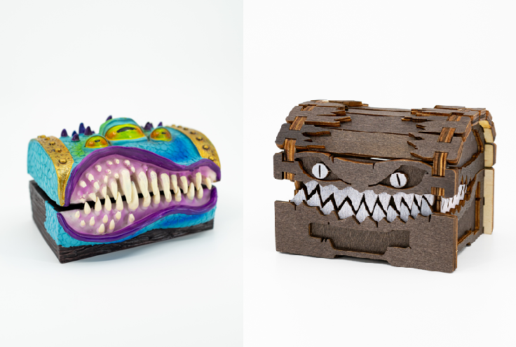 Mimic Dice Boxes - Emberglow Gaming