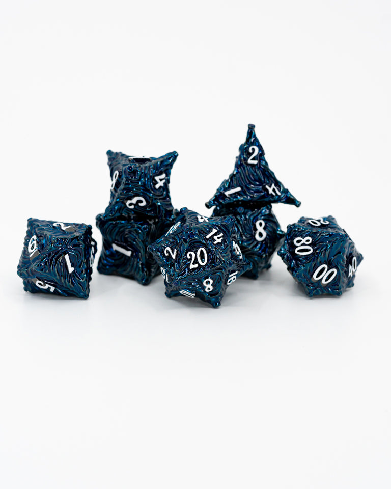 Maelstrom | 7 Piece Metal Dice Set