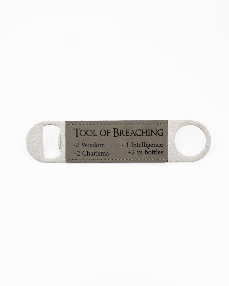Tool of Breaching | Vegan Leather Bottle Opener