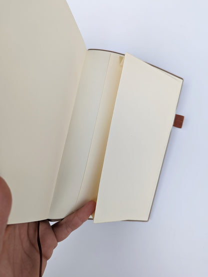 Vintage Dungeon Master | Vegan Leather Mini Dot Journal - Emberglow Gaming