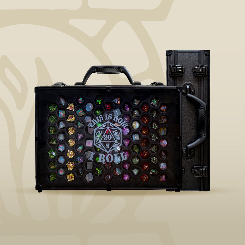 COLOSSAL Yes I Need Them All | 66 Set Capacity | Plexi Glass Dice Display Case