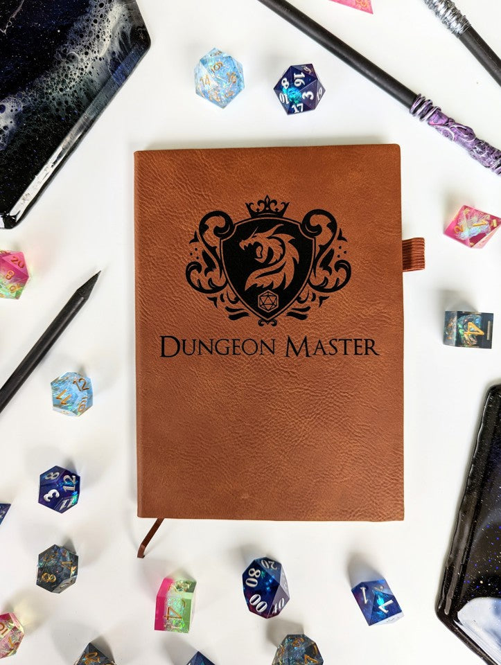 Dungeon Master | Vegan Leather Mini Dot Journal