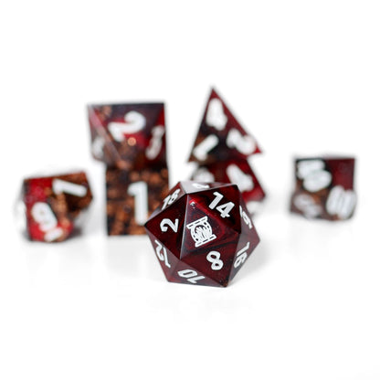 Maul | Emberglow Original | 7 Piece Sharp Edge Resin Dice Set