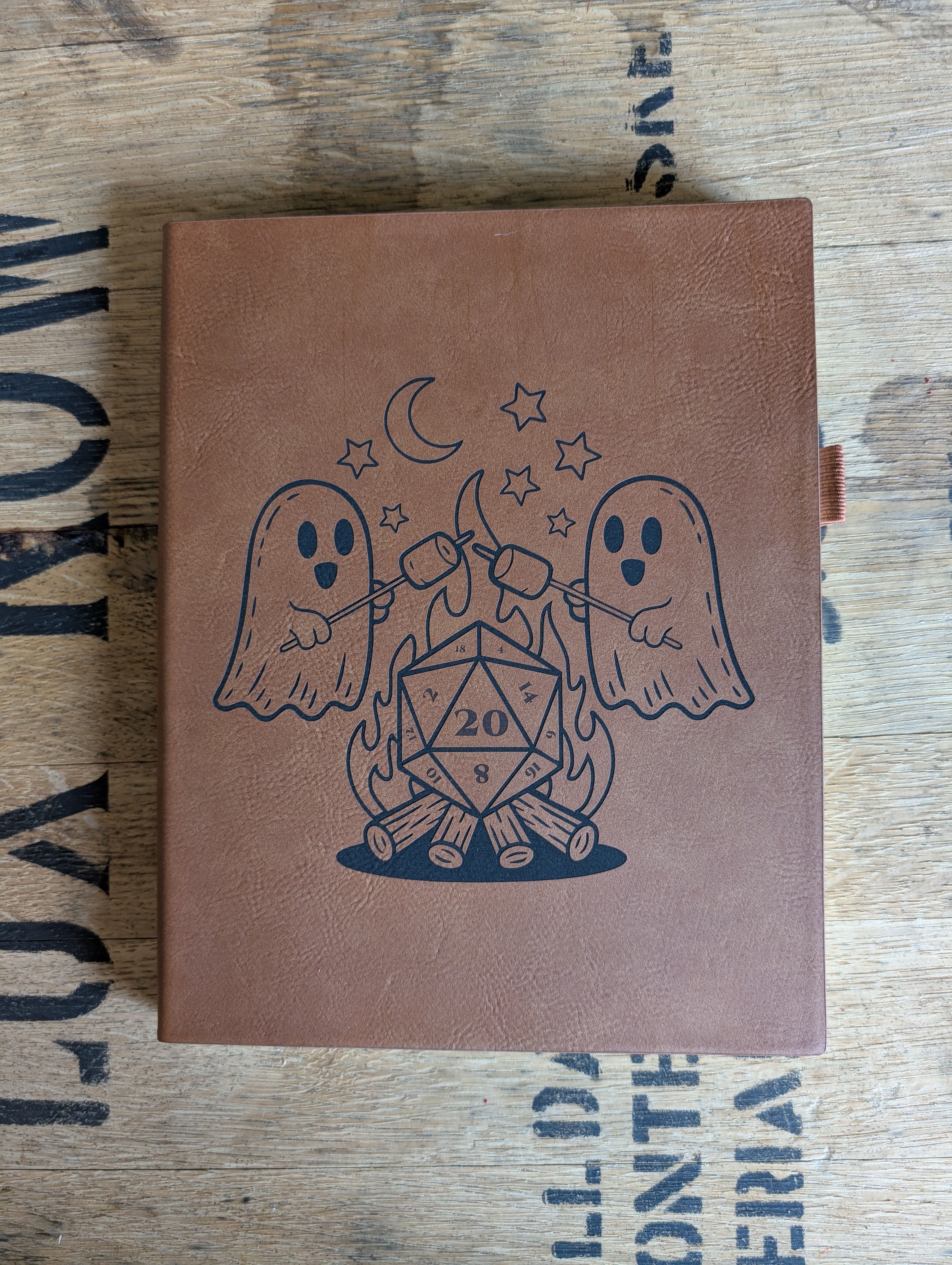 Crit or Treat | Vegan Leather D&D Campaign Journal