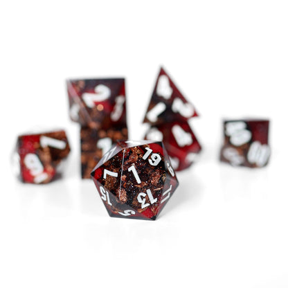 Maul | Emberglow Original | 7 Piece Sharp Edge Resin Dice Set