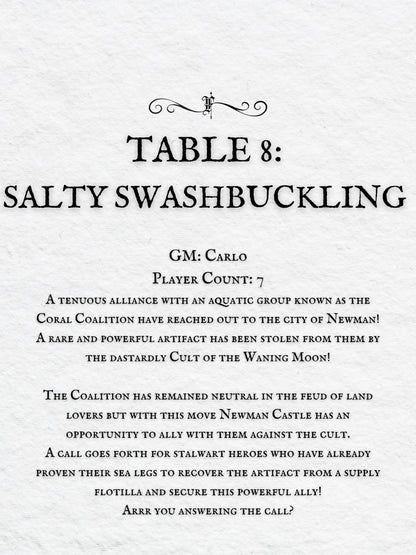 Crits and Castles 3: Waning Moon and Rising Dawning