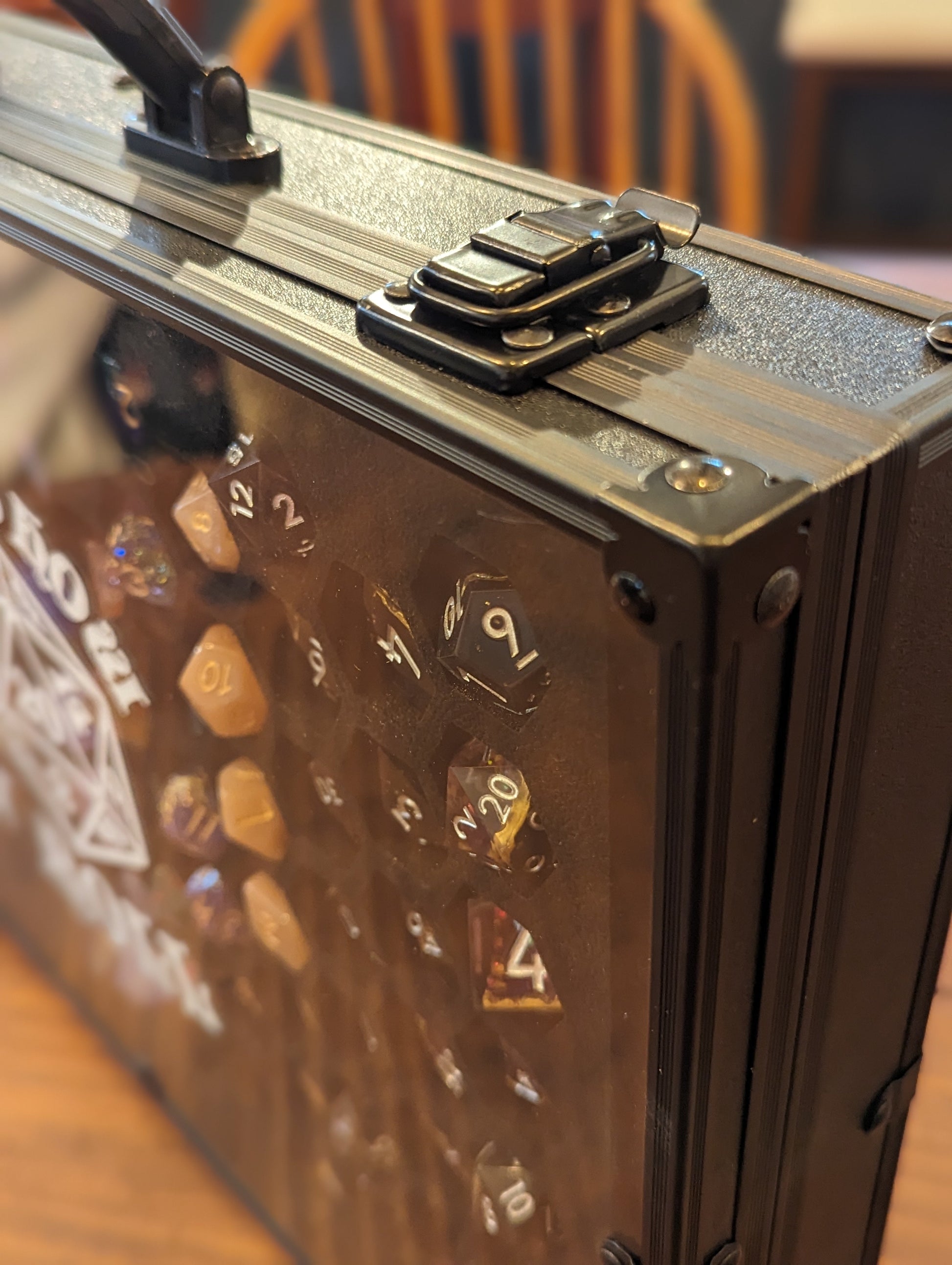 This Is How I Roll | 26 Set Capacity | Plexi Glass Chest of Hoarding Dice Display Case - Emberglow Gaming