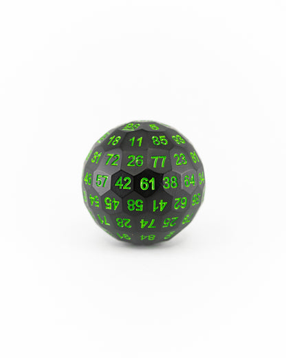 Reactor Core | Metal | Individual d100 Percentile Dice - Emberglow Gaming