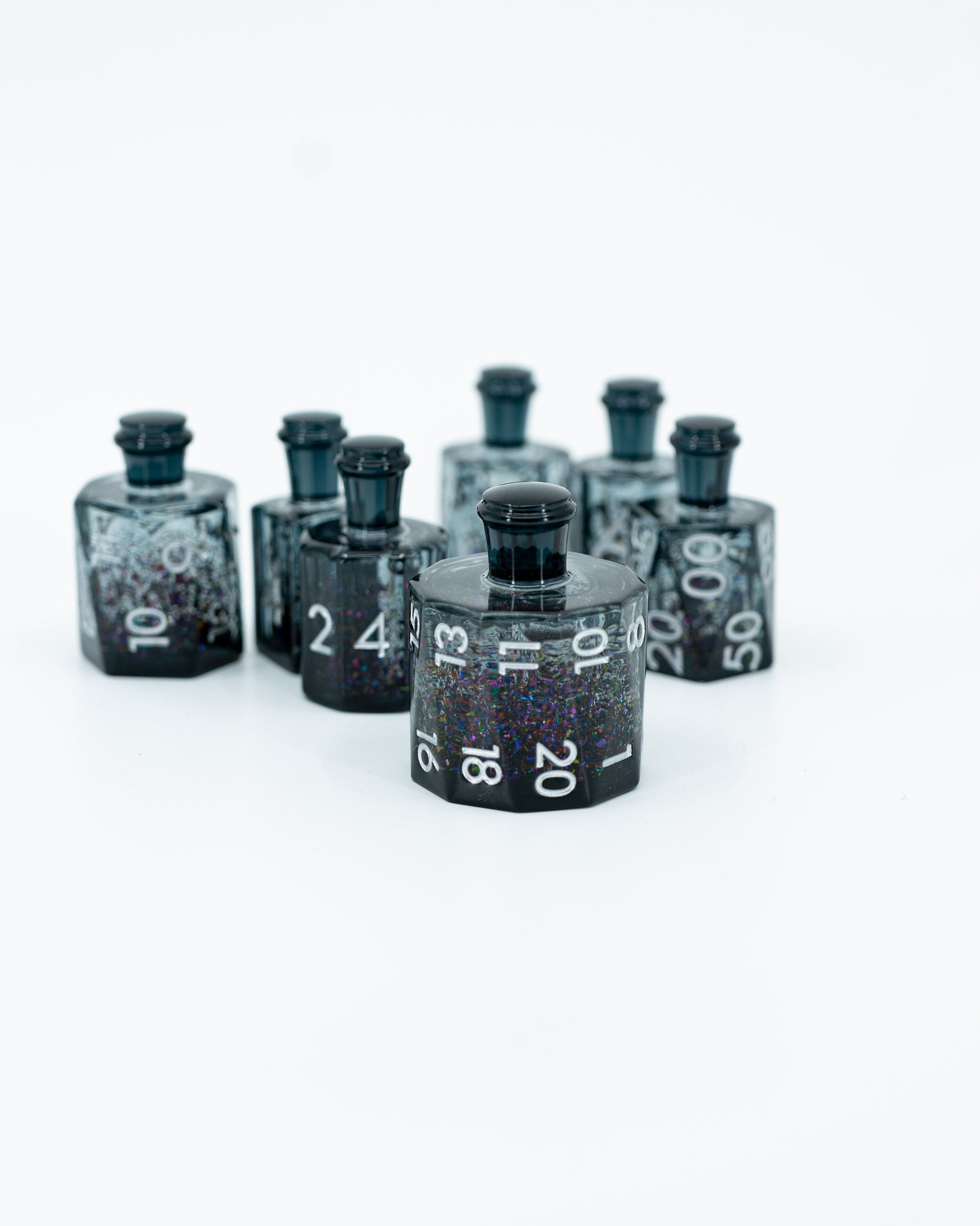 Twilight Tonic | 7 Piece Liquid Core Dice Set
