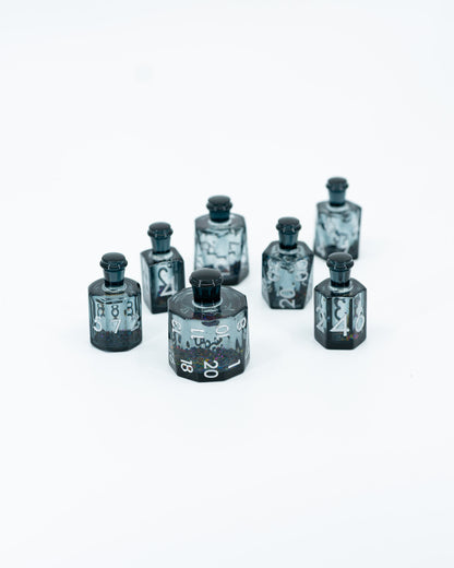 Twilight Tonic | 7 Piece Liquid Core Dice Set