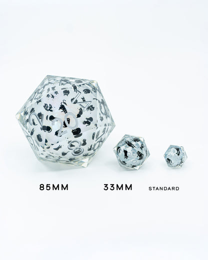 Witch's Whiskers | 33MM Liquid Core D20