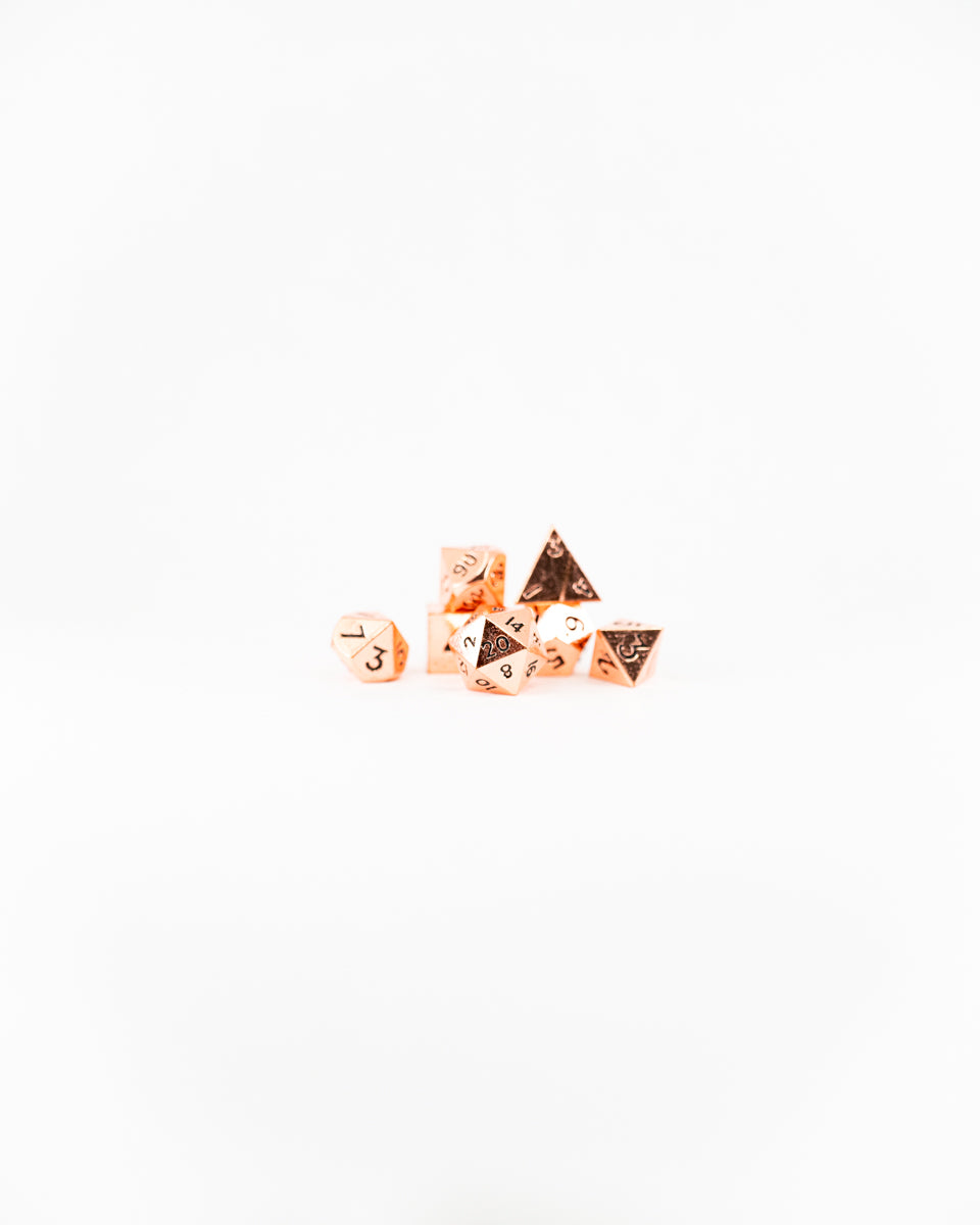 Buckshot | 7 Piece Mini Metal Dice Set - Emberglow Gaming