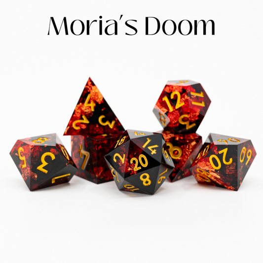 Moria's Doom | 7 Piece Sharp Edge Set - Emberglow Gaming