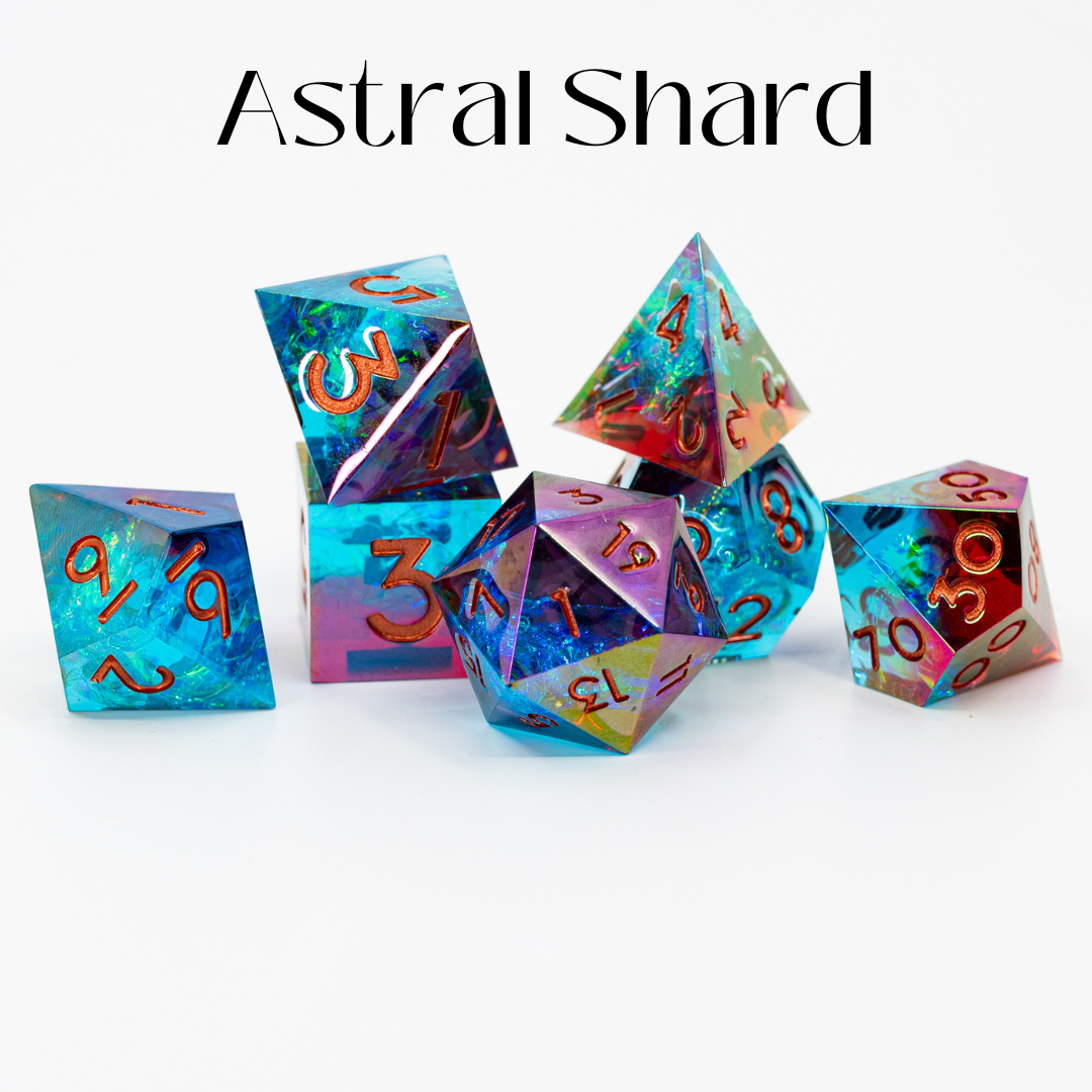 Astral Shard | 7 Piece Sharp Edge Set - Emberglow Gaming