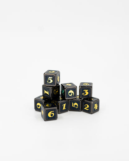 Golem Heart | Warhammer | Metal D6 Set