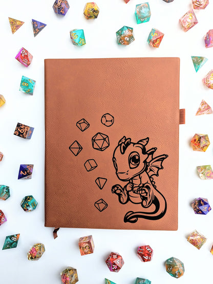 Adoragon | Vegan Leather D&D Campaign Journal - Emberglow Gaming