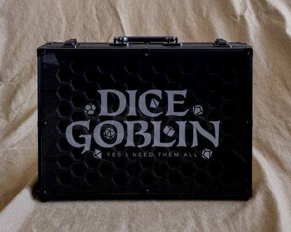 Dice Goblin | 26 Set Capacity | Plexi Glass Chest of Hoarding Dice Display Case