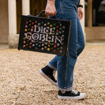 COLOSSAL Dice Goblin | 66 Set Capacity | Plexi Glass Dice Display Case