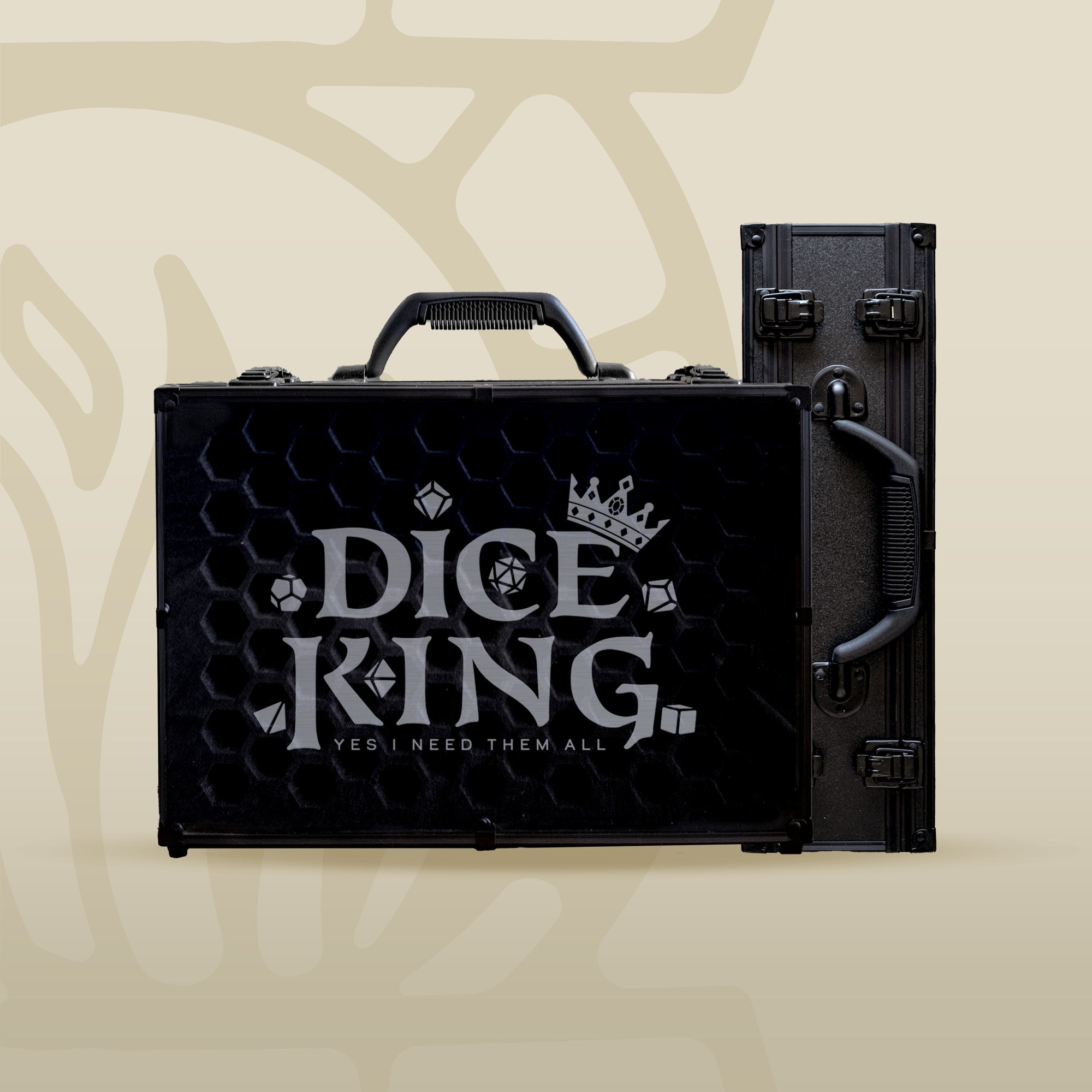 COLOSSAL | Dice King | 66 Set Capacity | Plexi Glass Dice Display Case