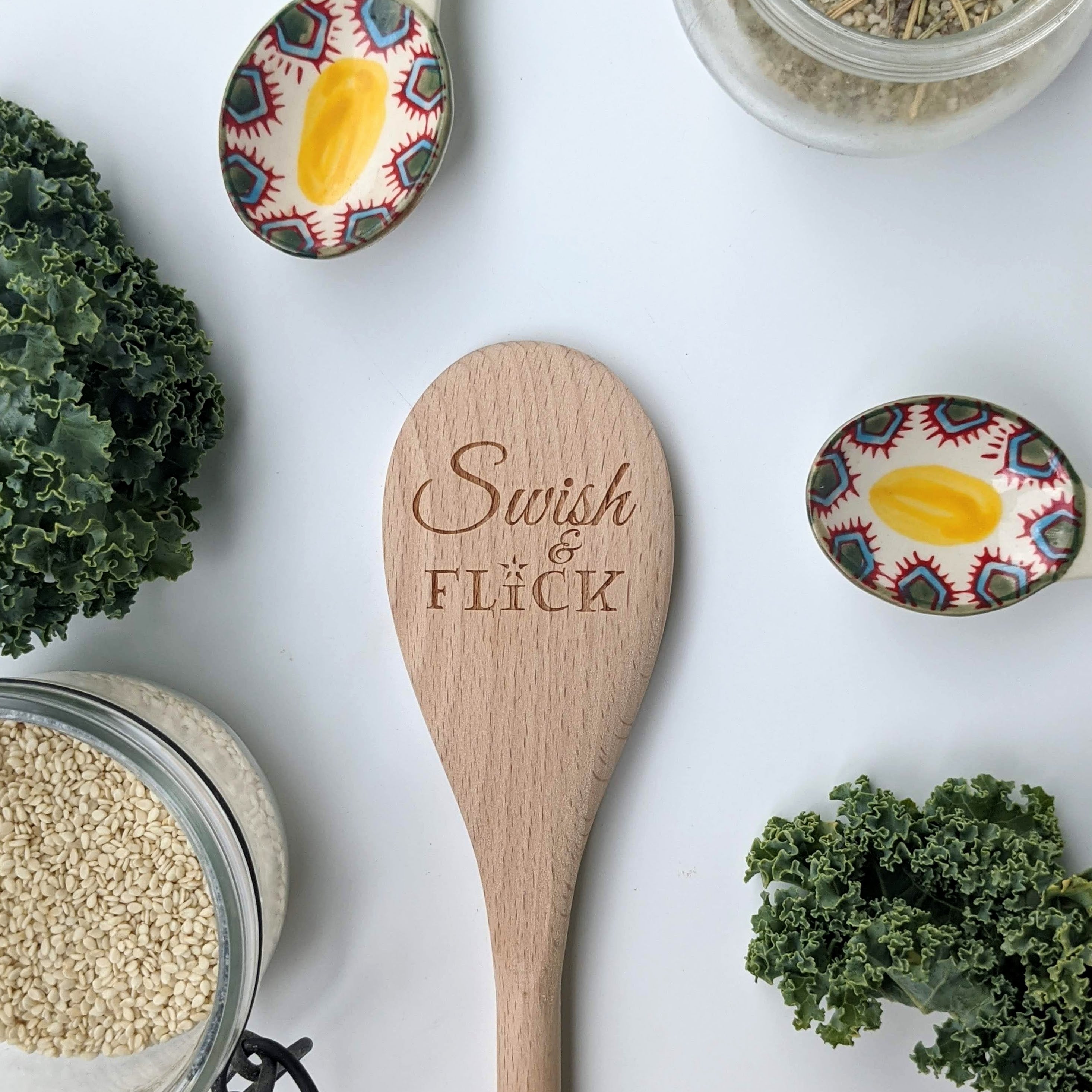 Swish and Flick | Wooden Spoon - Emberglow Gaming