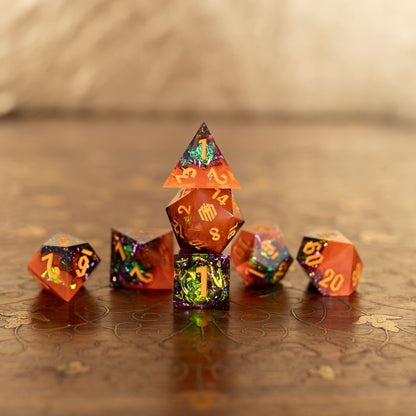 MinMaxed | Ichor 7 Piece Sharp Edge Dice Set