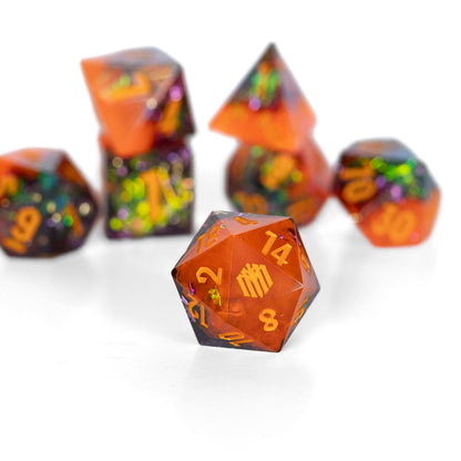 MinMaxed | Ichor 7 Piece Sharp Edge Dice Set