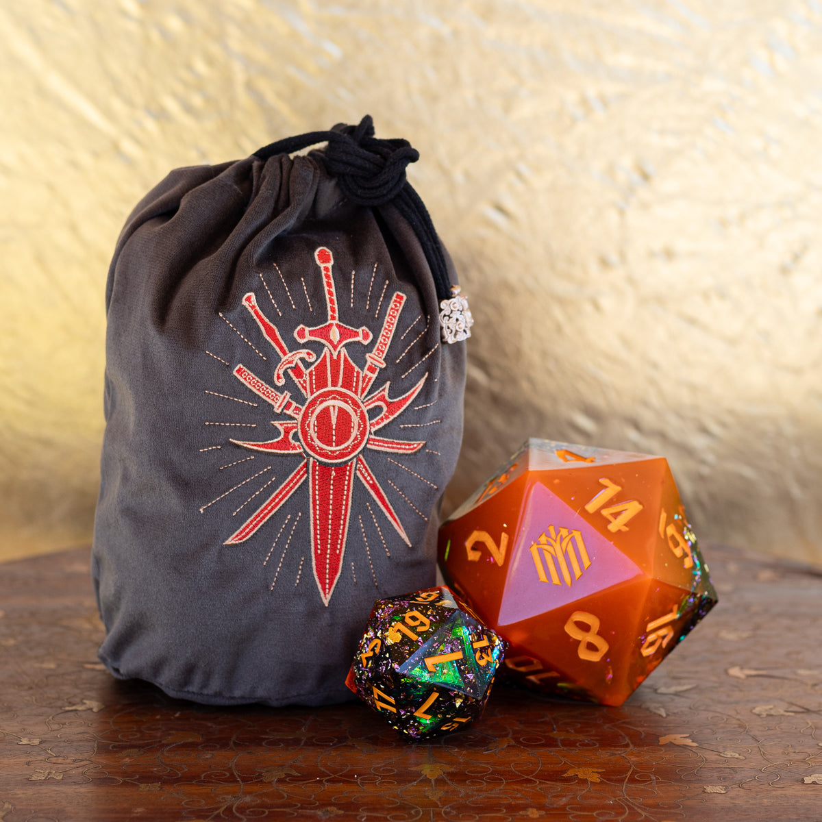 MinMaxed Sword Dice Bag