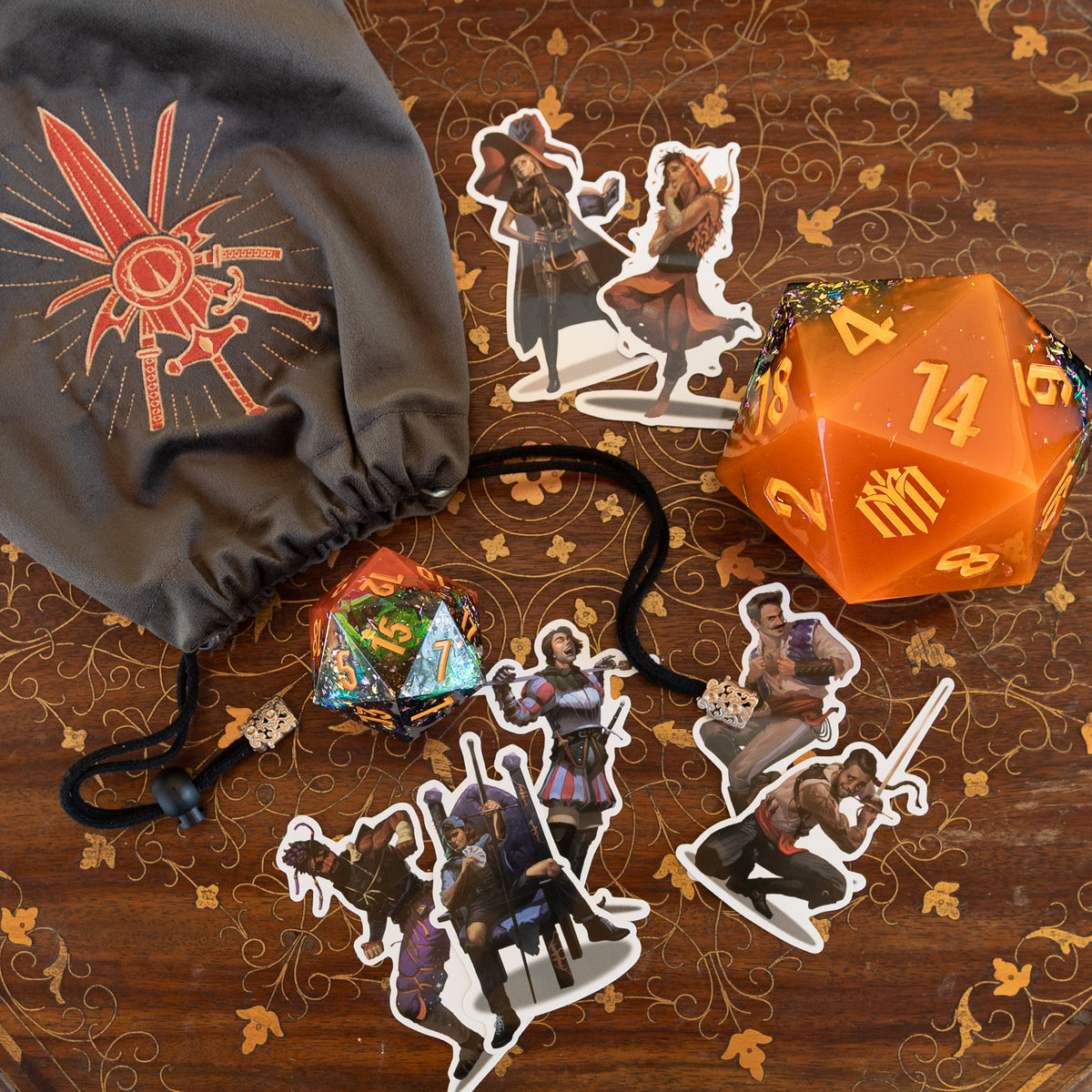 MinMaxed Sword Dice Bag