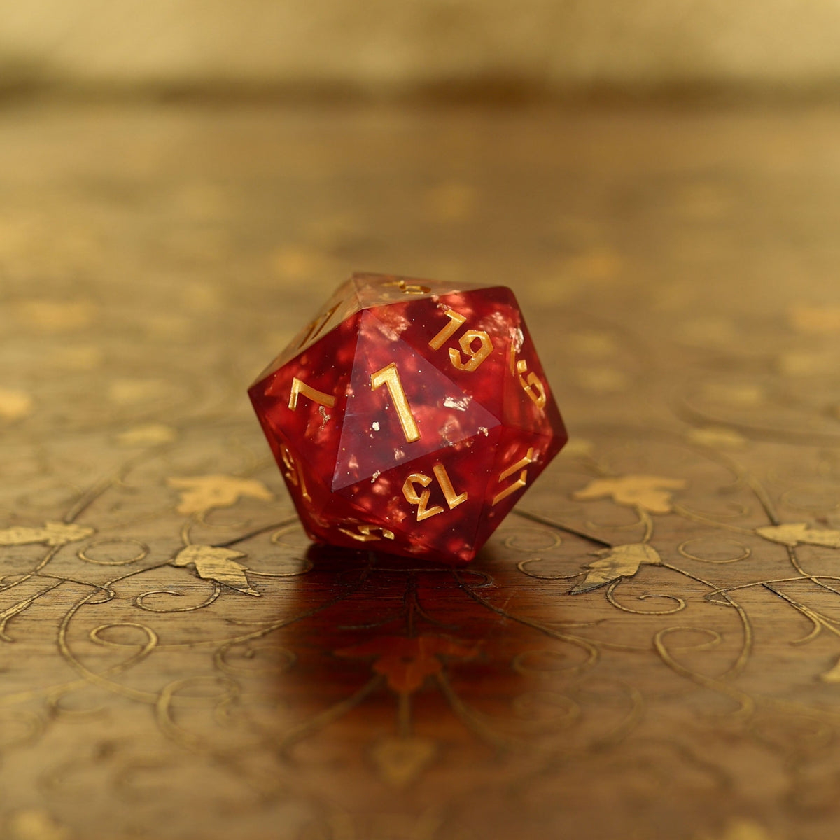 Embers | Emberglow Original | 33MM Sharp Edge Dice D20