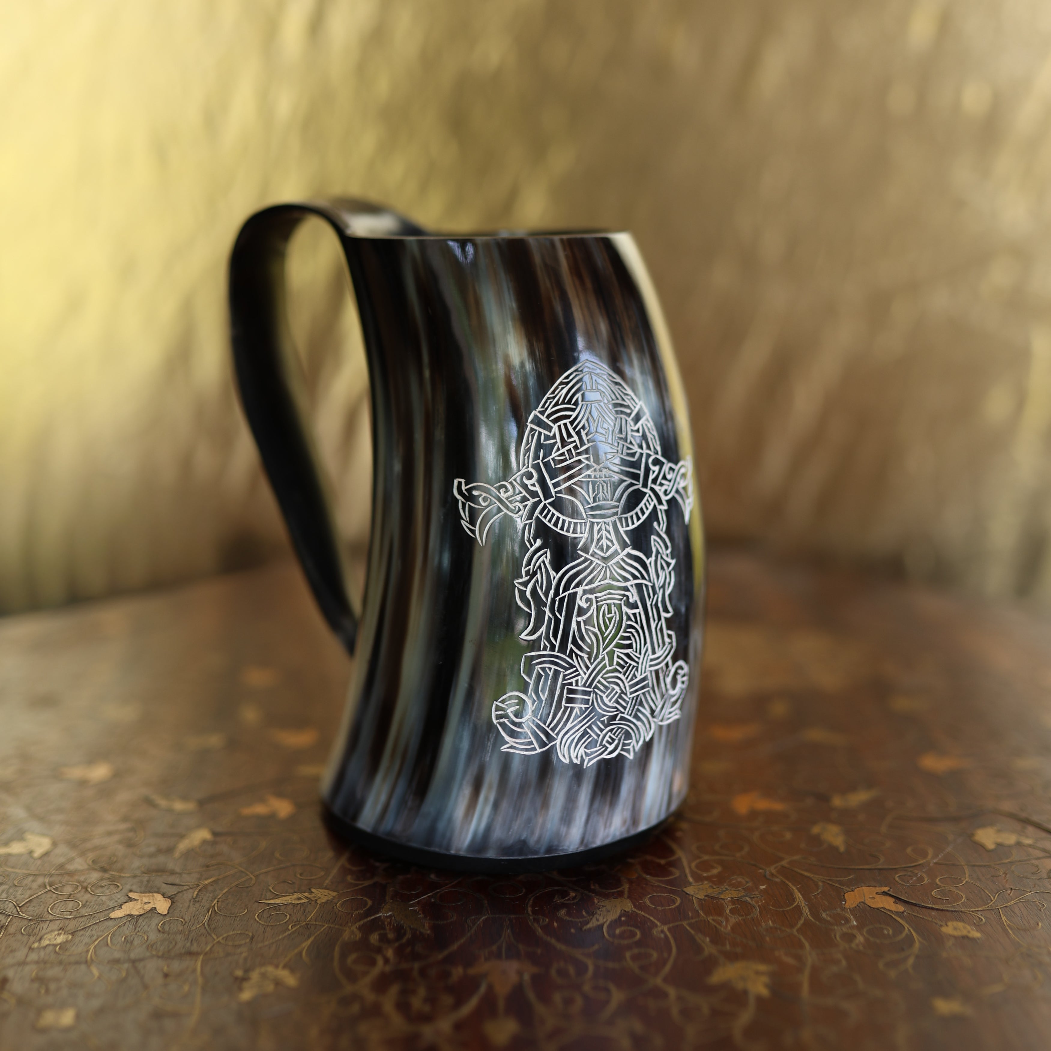 Tank Tolman | Gorgeous Engraved Viking Mug