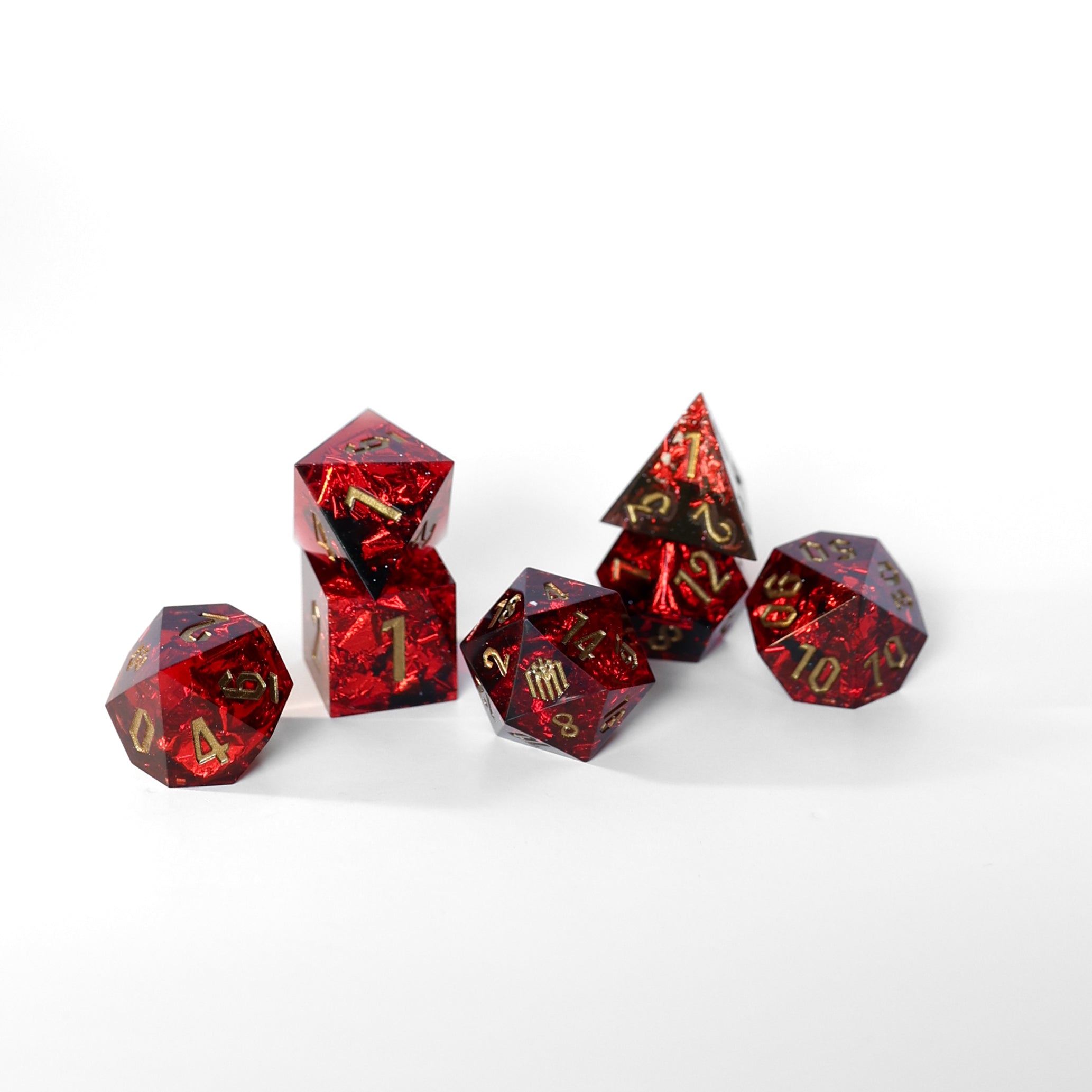 MinMaxed | 7 Piece Sharp Edge Dice Set