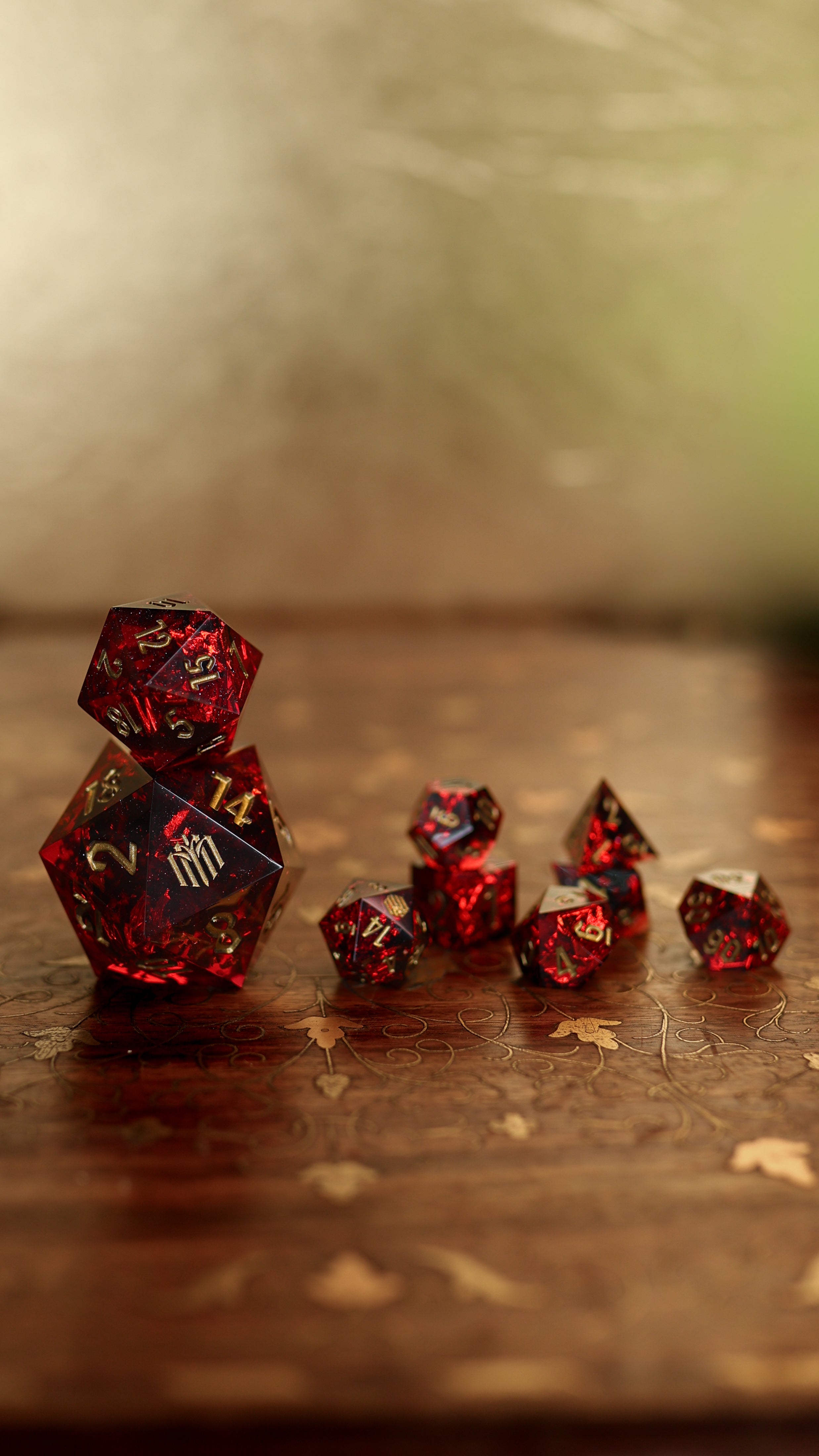 MinMaxed | 7 Piece Sharp Edge Dice Set