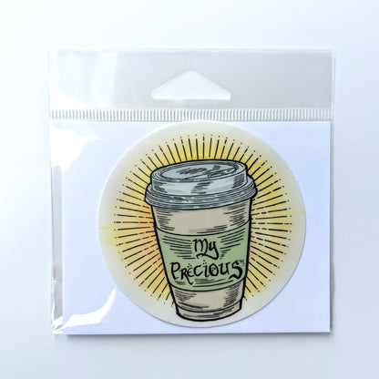 My Precious Coffee Sticker - Emberglow Gaming